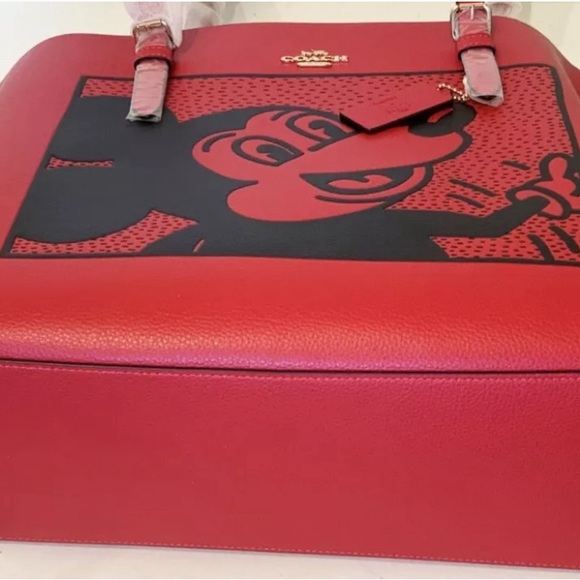 Coach Disney Mickey Mollie large Tote - Picture 5 of 8